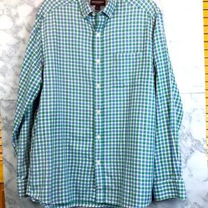 Johnston and Murphy men’s long sleeve shirt, L